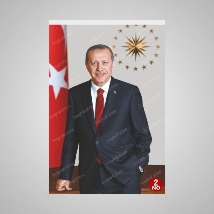 Recep Tayyip Erdoğan Posteri - Görsel 2